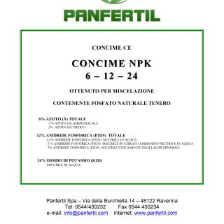 NPK 6-12-24 25kg Panfertil